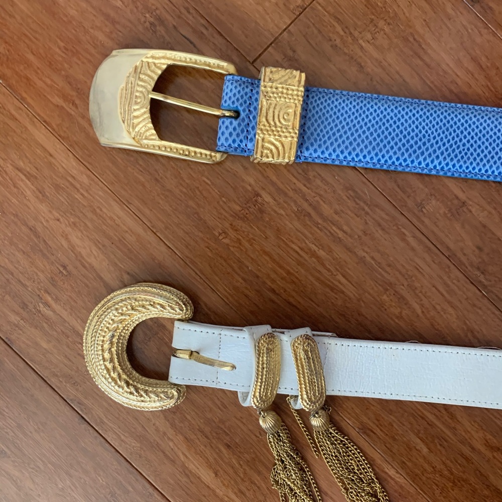 2 vintage Carlisle belts.
